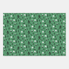 Pé Grande e Jackalope no Padrão Florestal Dark Gr