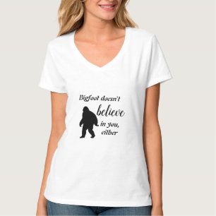 Pé Grande não acredita em você camisa