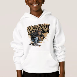 Pé Grande nas crianças da rua