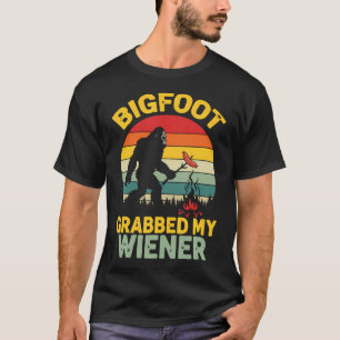 Pé Grande Pegou Meu Cachorro-Quente Camiseta Sasqu