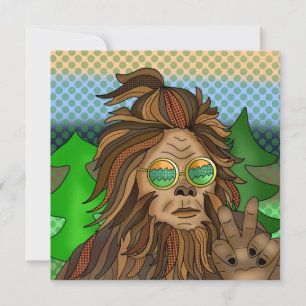 Pé-Grande Retroativo Pop Art Sasquatch