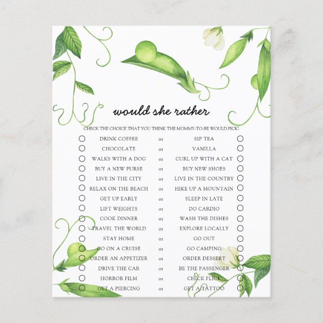 Pea Ela Iria Preferencialmente Jogo De Chá de fral (Frente)