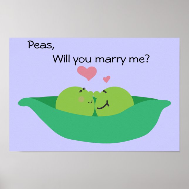 Pea Pod Sweethearts Poster (Frente)