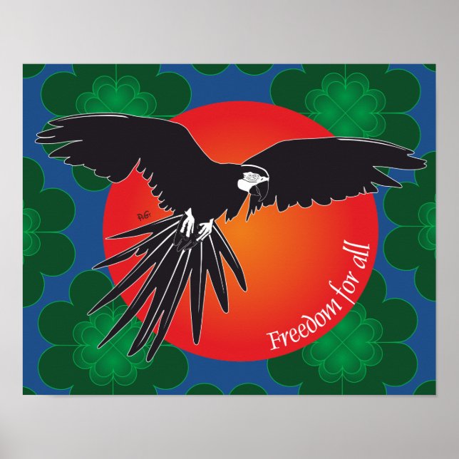 Peace and Freedom poster for todo (Frente)