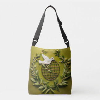 "Peace Dove Earth Tote Bag" Bolsa