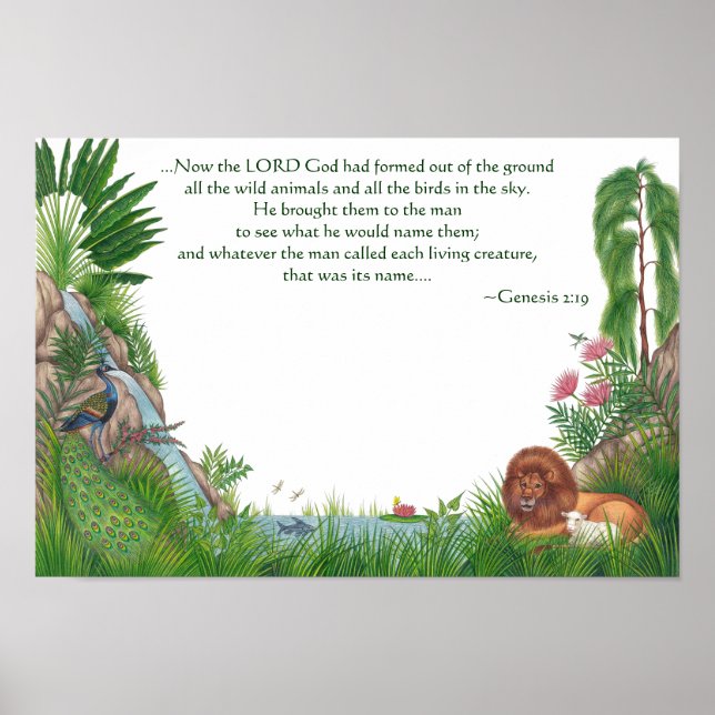 Peace in Eden ~  Poster (Frente)