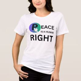 Peace Is a Human Right | Dove and Earth Symbol