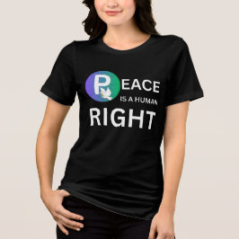 Peace Is a Human Right | Dove and Earth Symbol