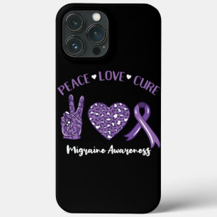 Peace Love Cure Migraine Awarness
