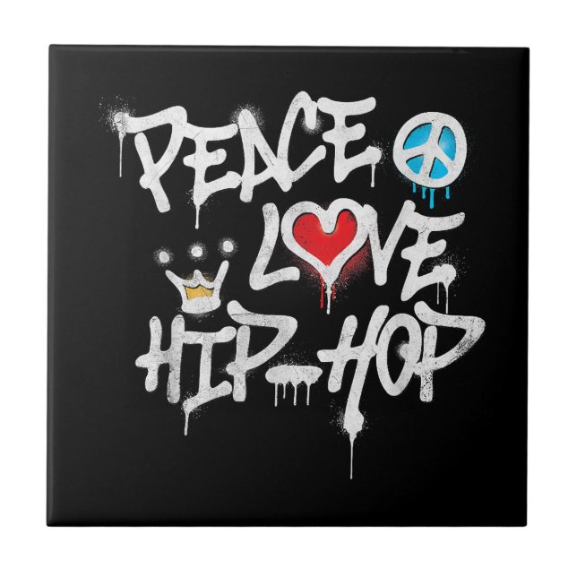 Peace Love Hip Hop Dancing (Frente)