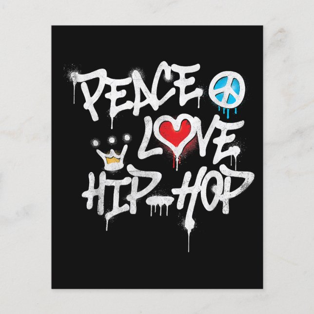 Peace Love Hip Hop Dancing (Frente)