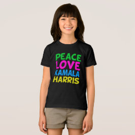 Peace Love Kamala Harris Cute Kids