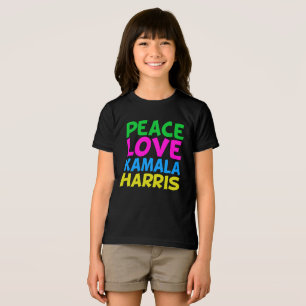 Peace Love Kamala Harris Cute Kids