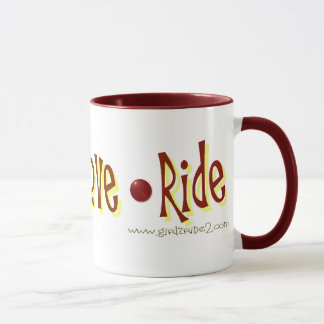 Peace*Love*Ride - caneca de café