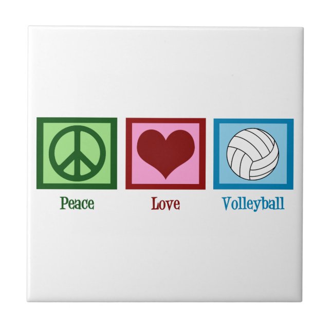 Peace Love Voleibol (Frente)