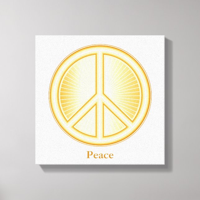Peace Mandala - Canvas Art (Frente)