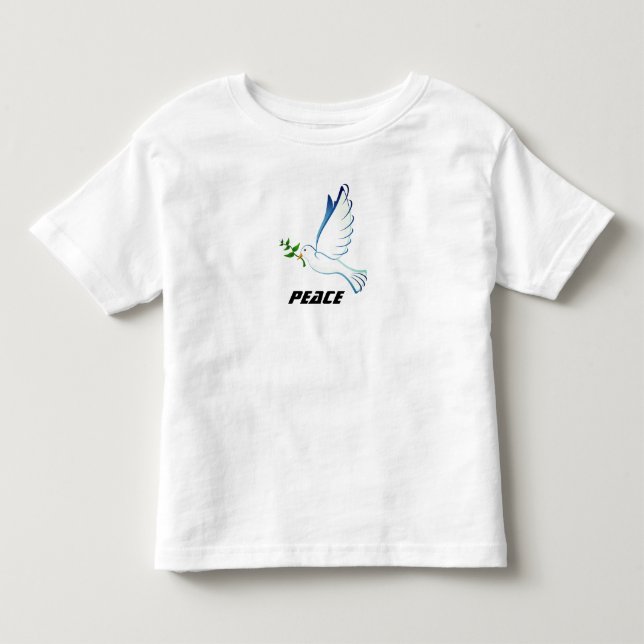 Peace Toddler Tops & T-Shirts (Frente)
