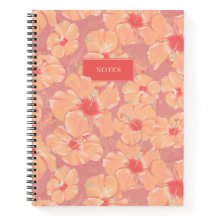 Peach Floral Pattern