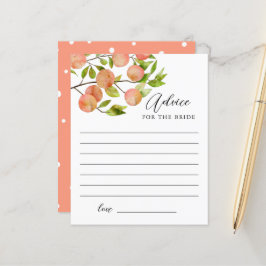 Peach Garden Advice For the Bride