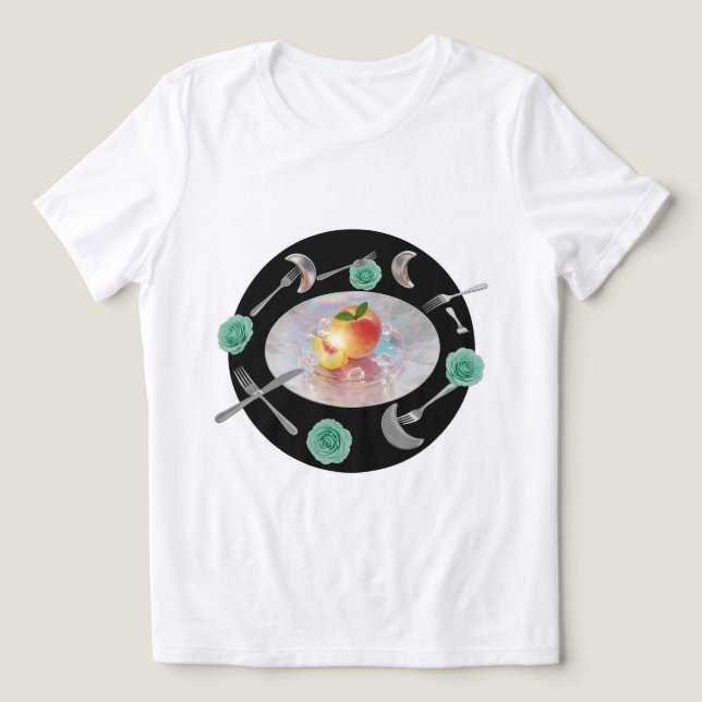 Peach & Moon Janto Tee 🍑 🌙 (Design frontal)