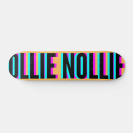 Peach Ollie Nollie Skateboard legal com falha