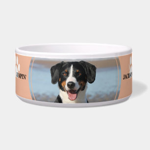 Peach Paw Imprimir tigela Personalizada com Foto