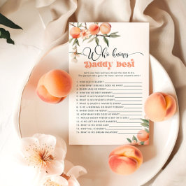 Peach Quem sabe o melhor jogo de chá de fraldas do