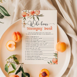 Peach Who conhece o melhor jogo de chá das mamães