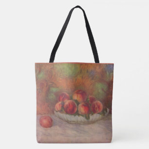 Peaches (por Pierre-Auguste Renoir) Tote Bag