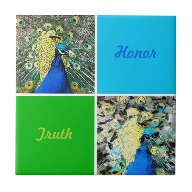 Peacock Art (Frente)