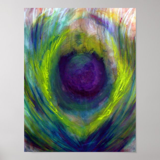 Peacock - Art Impressão (Frente)