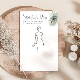 Peacock esboça o jogo do Chá de panela de vestidos