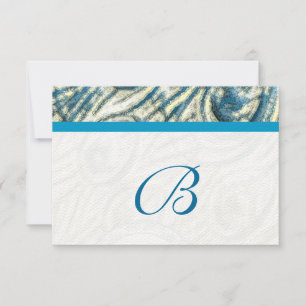 Peacock Feather Swirls Wedds RSVP