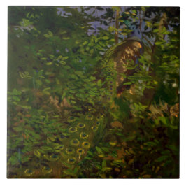 Peacock in the Woods (por Abbott Henderson Thayer)