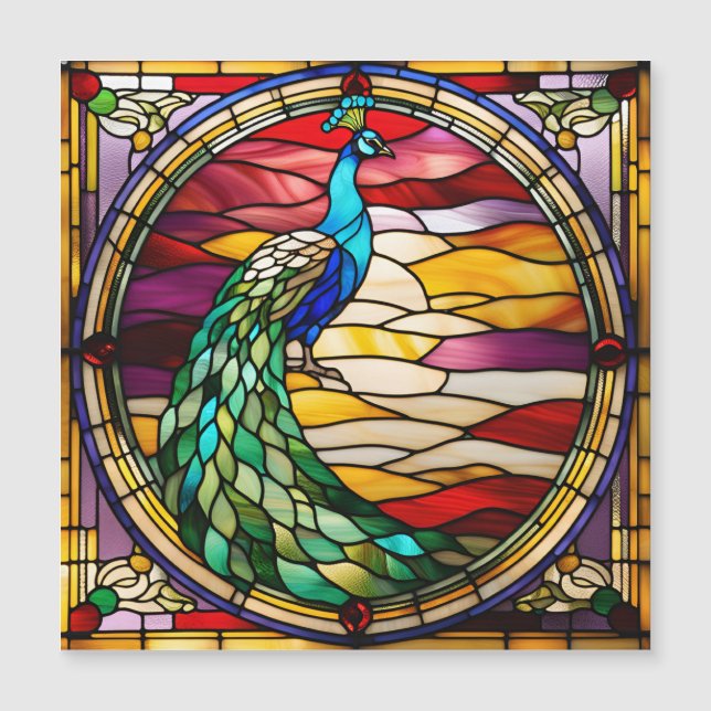 Peacock on Pink (Frente)