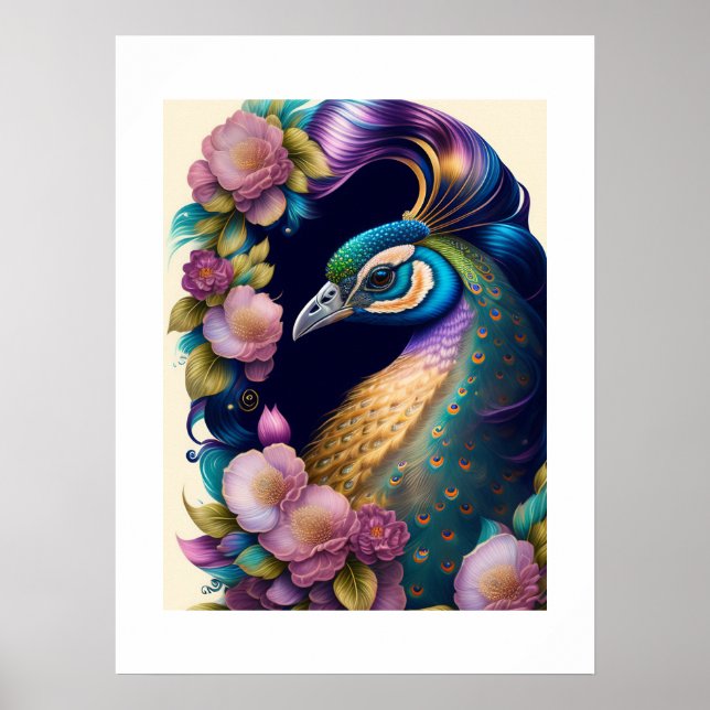 Peacock Poster (Frente)