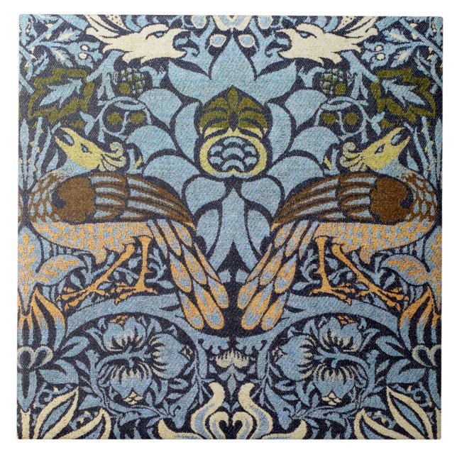 Peacock, William Morris (Frente)