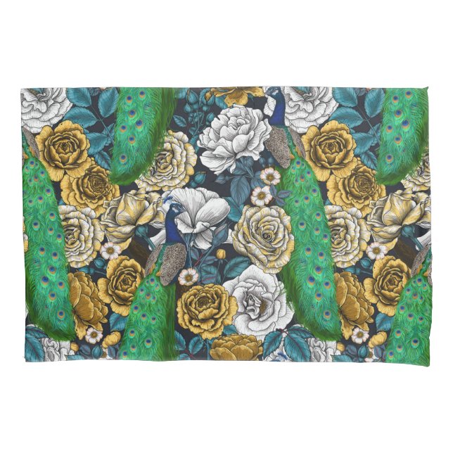 Peacocks no rosa 3 (Frente-Esquerda)