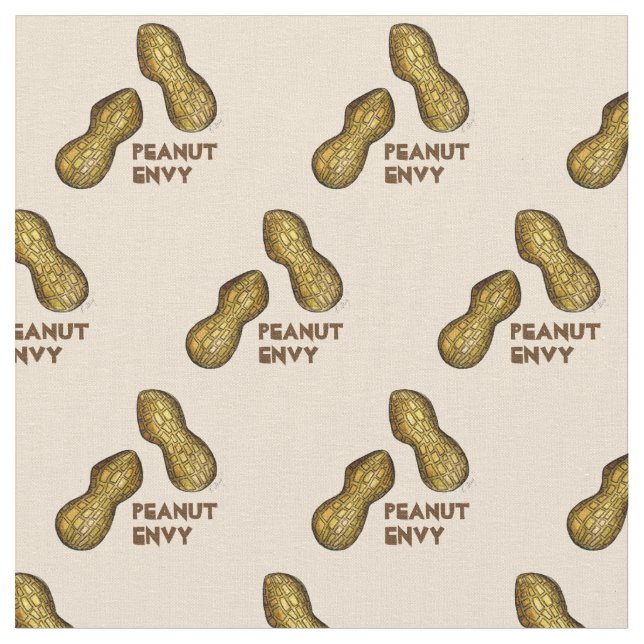 Peanut Enventa Loucos de amendoins nozes Tecido Co (Detalhe)