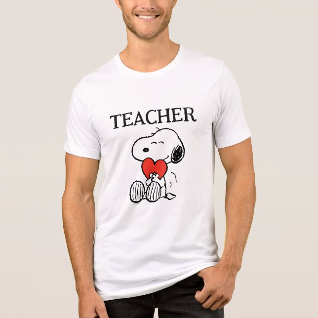 Peanuts | Snoopy Heart Hug Teacher (Frente)