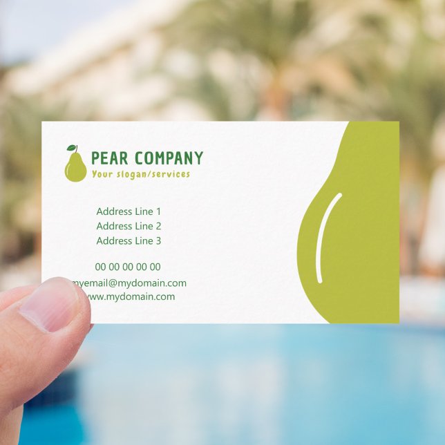 Pear Cartão de visita (Pear Business Card)