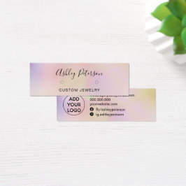 Pearl Chic holográfico legal com pintura