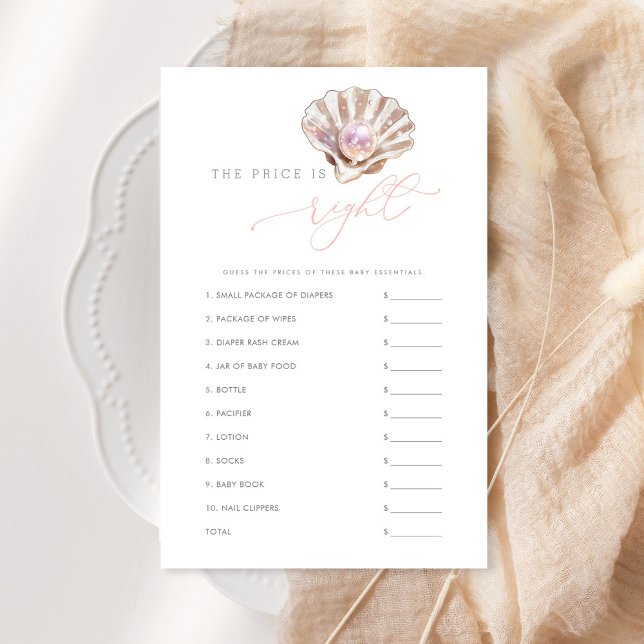 Pearl Elegante O Preço É O Cartão De Jogo Certo (Criador carregado)