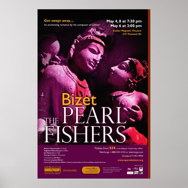 pearl fisher poster big (Frente)