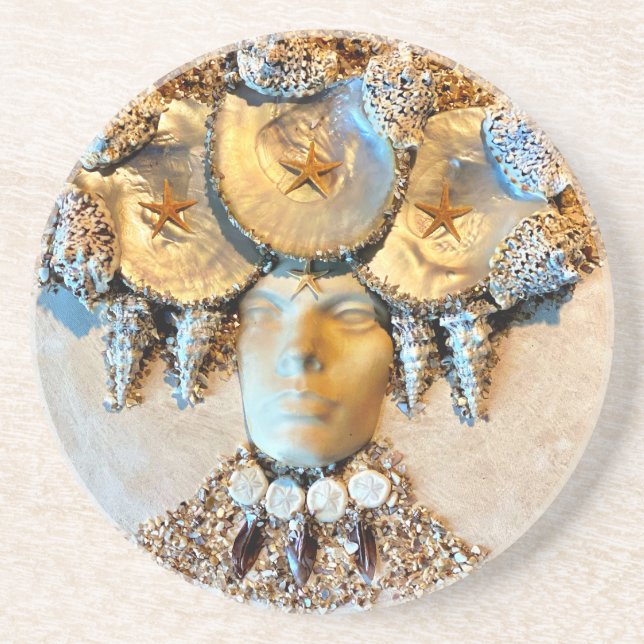 Pearl God Sandstone Porta copos (Frente)