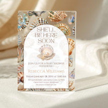 Pearl Under The Sea You Soon Girl Baby Shower