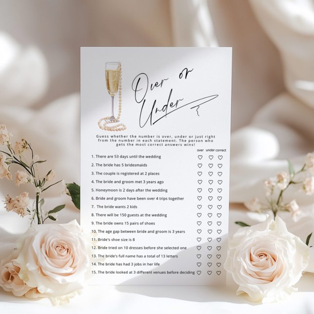 Pearls and Prosecco brent game over ou under Pearl (Criador carregado)