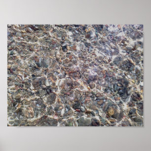Pebbles Crystal Waters Valor Poster Papel
