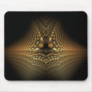 Pebolhas de ouro no Mousepad Escuro