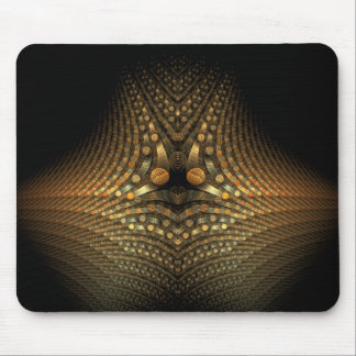 Pebolhas de ouro no Mousepad Escuro
